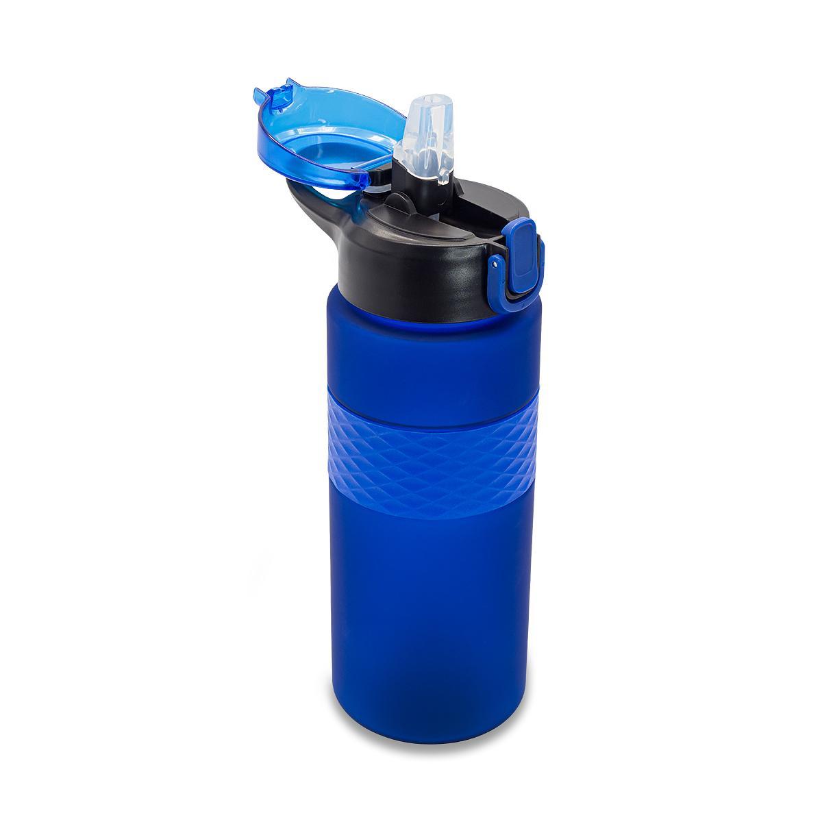 R08078.42 - Bidon ze słomką Noviq 700 ml, granatowy