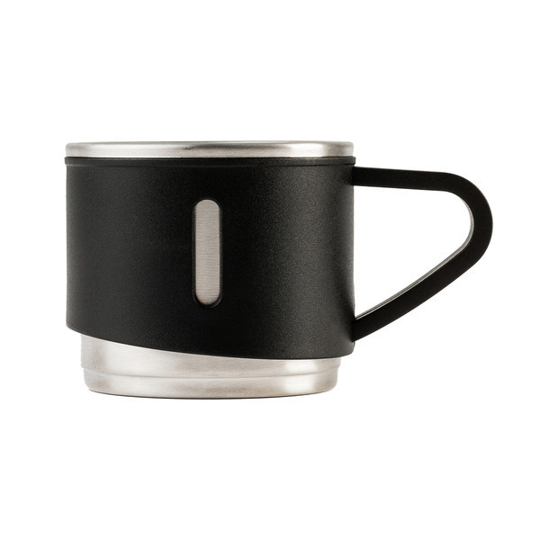 R08217.02 - Termos z kubkami Attu 500 ml, czarny