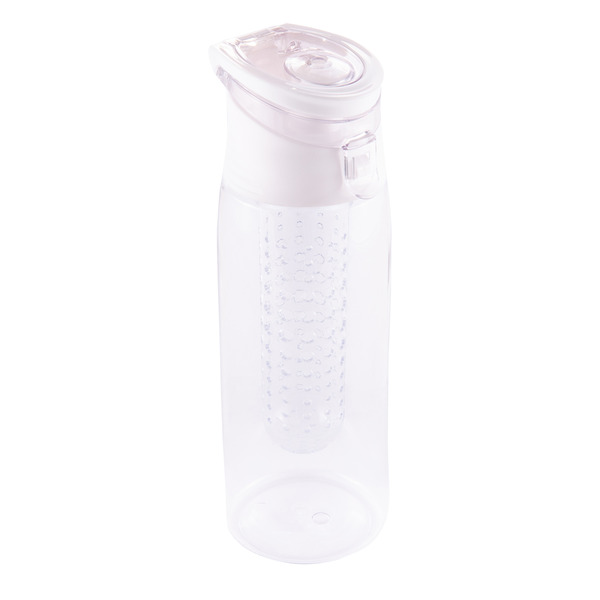 R08353.06 - Bidon Mint 700 ml, biały/transparentny