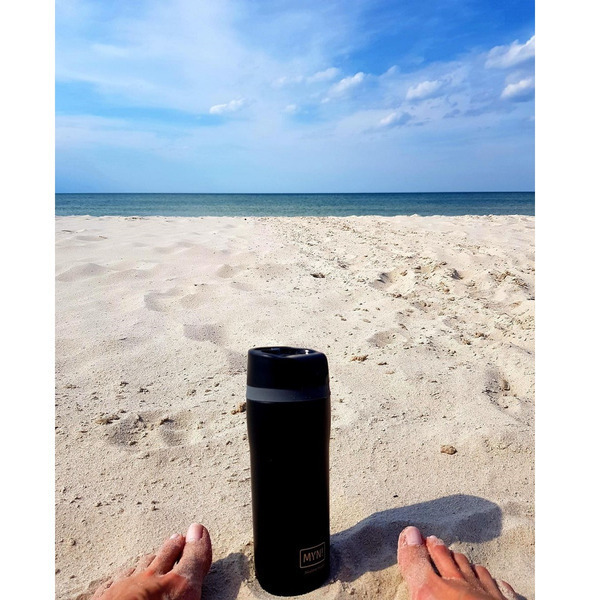 R08394.02.IIQ - Kubek termiczny Winnipeg 350 ml, czarny - druga jakość