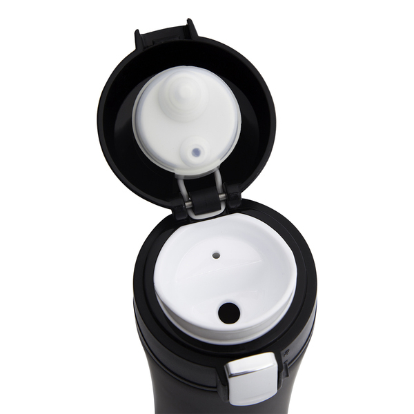 R08424.02.IIQ - Kubek termiczny Secure 400 ml, czarny - druga jakość