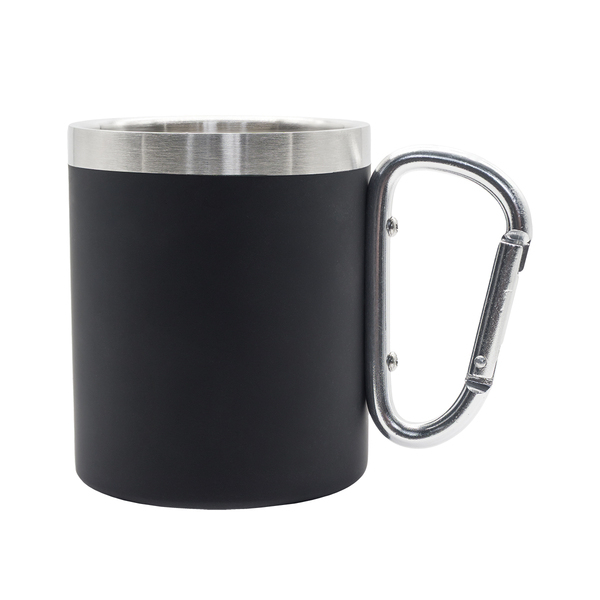 R08463.02.O - Kubek stalowy Magaro 300 ml, czarny