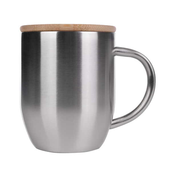 R08481.01 - Kubek stalowy Maloy 350 ml , srebrny