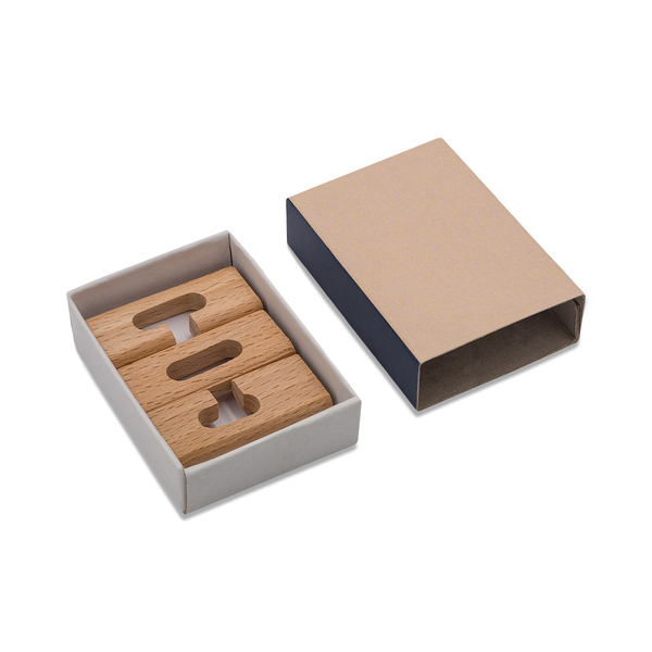 R08867.13 - Mini układanka logiczna Brain Master, beżowy