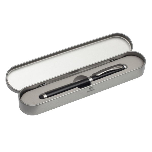 R35423.02.IIQ - Długopis ze wskaźnikiem laserowym Supreme – 4 w 1, czarny - druga jakość