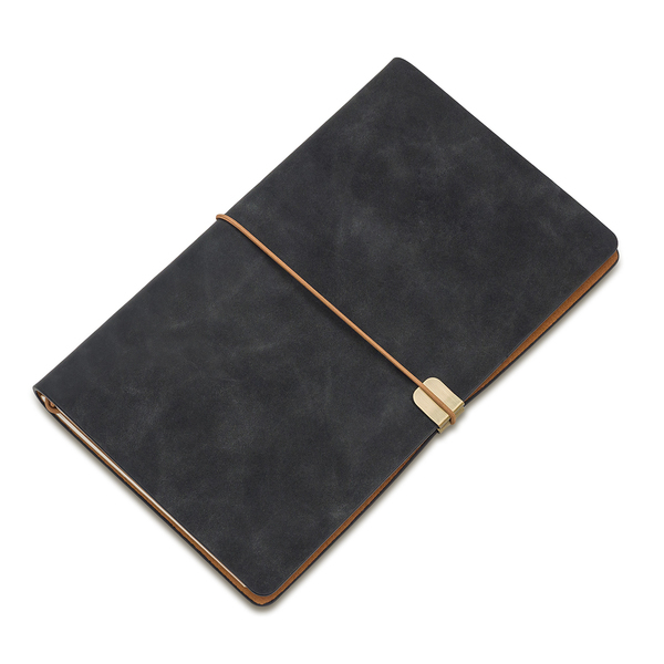 R64266.02 - Notes w stylu retro Viaje, czarny