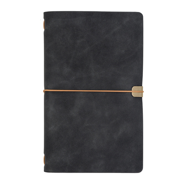 R64266.02 - Notes w stylu retro Viaje, czarny