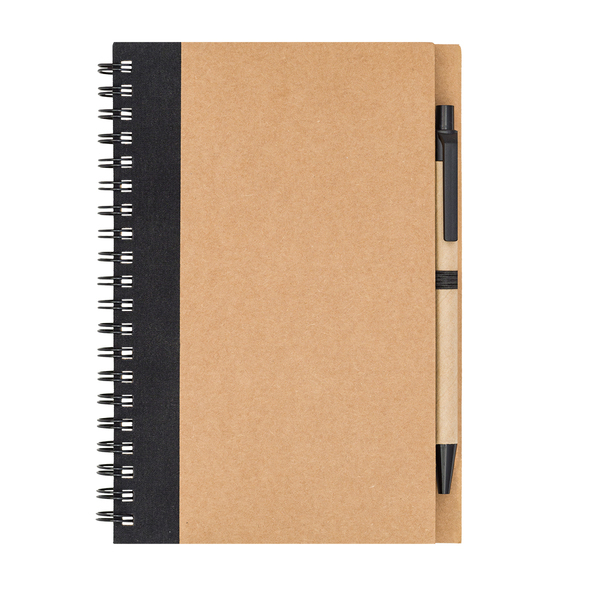 R64267.02 - Notes z długopisem Dalvik, czarny