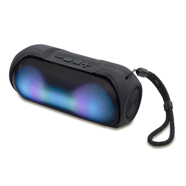 R64382.02 - Głośnik Bluetooth z podświetleniem Rio, czarny