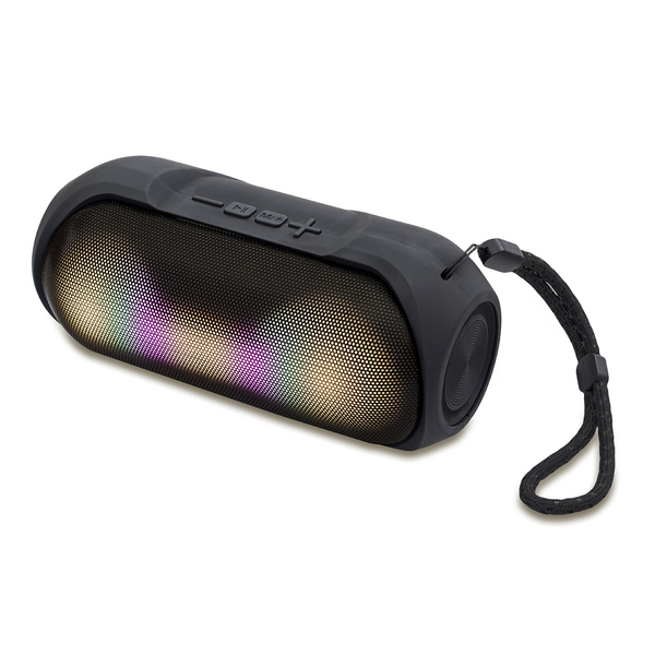 R64382.02 - Głośnik Bluetooth z podświetleniem Rio, czarny