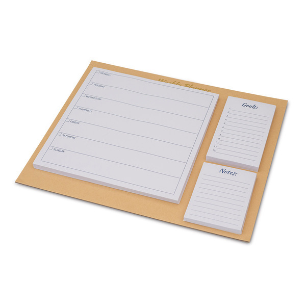 R73647.13 - Planner na biurko Shu, beżowy