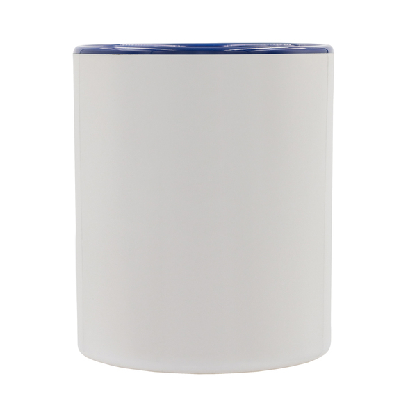 R85319.42 - Kubek z powłoką sublimacyjną Gaeta 330 ml, granatowy
