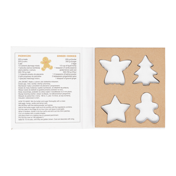 X17154.06 - Foremki do ciasteczek Cookie, biały