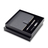 Zestaw upominkowy z kablem USB 2w1 Davos, czarny