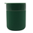 Kubek ceramiczny Caldo 370 ml, ciemny zielony