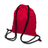 Plecak RPET Cordpack, czerwony