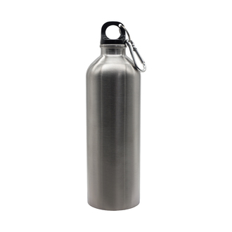 R08109 - Bidon stalowy Camino 800 ml, srebrny 