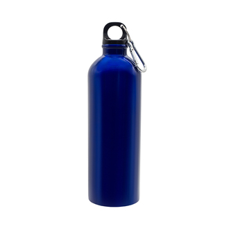 R08109 - Bidon stalowy Camino 800 ml, niebieski 