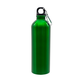 R08109 - Bidon stalowy Camino 800 ml, zielony 