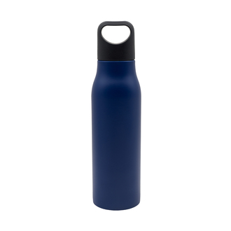 R08172 - Butelka stalowa Bary 800 ml, granatowy 