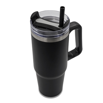 R08177 - Kubek termiczny Memphis 900 ml, czarny 