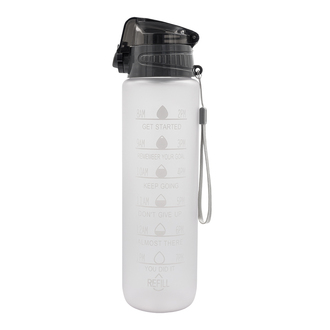 R08185 - Bidon motywacyjny z tritanu Keepgoing 1000 ml, transparentny 