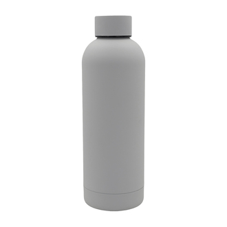 R08192 - Butelka termiczna Mendoza 500 ml, szary 