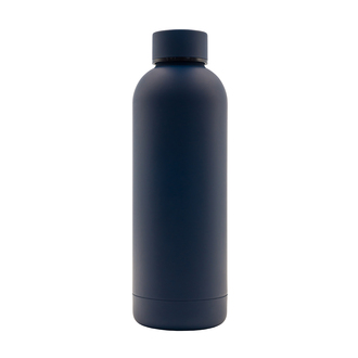 R08192 - Butelka termiczna Mendoza 500 ml, granatowy 