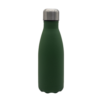 R08493 - Butelka stalowa Madison 500 ml, ciemny zielony 