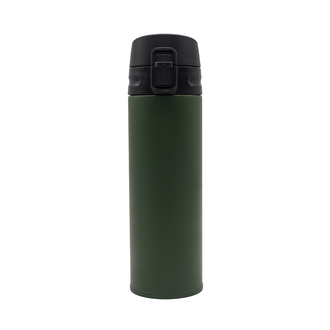 R08499 - Kubek termiczny Olten 400 ml, ciemny zielony 