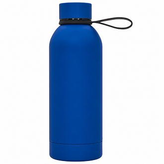 R08993 - Butelka termiczna z uchwytem Mendoza Duo 500 ml, ciemny niebieski 