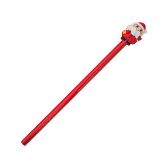 R73702 - Ołówek Santa Claus, czerwony 