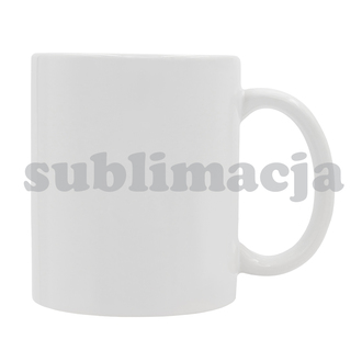 R85318 - Kubek z powłoką sublimacyjną Ardea 330 ml, biały 