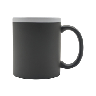 R85326 - Kubek ceramiczny Velutti 350 ml, szary 