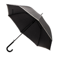 R07951.02 - Parasol z taśmą odblaskową Refu, czarny