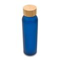 R08168.42 - Butelka szklana Melbourne 500 ml, granatowy