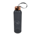 R08169.79 - Butelka szklana Lux 500 ml, złoty