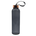 R08169.79 - Butelka szklana Lux 500 ml, złoty