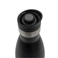 R08195.02 - Butelka termiczna z ustnikiem 360° Yakima 550 ml, czarny