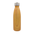 R08205.10 - Butelka termiczna Woody 500 ml, brązowy