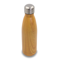 R08205.10 - Butelka termiczna Woody 500 ml, brązowy