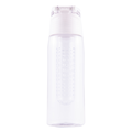 R08353.06 - Bidon Mint 700 ml, biały/transparentny