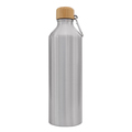 R08415.01 - Butelka aluminiowa Luqa 800 ml, srebrny