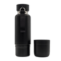 R08437.02 - Wielofunkcyjna butelka termiczna Multina 500 ml, czarny
