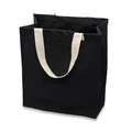 R08482.02 - Torba z bawełny 340 g/m2 Lisburn, czarny