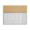 R64022.10 - Planner biurkowy Melle, brązowy