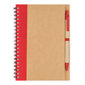 R64267.08 - Notes z długopisem Dalvik, czerwony