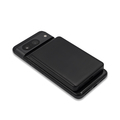 R64386.02 - Magnetyczny bezprzewodowy power bank 5000 mAh Yuki, czarny