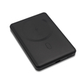 R64386.02 - Magnetyczny bezprzewodowy power bank 5000 mAh Yuki, czarny