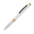 R73448.06 - Długopis aluminiowy Khosa, biały